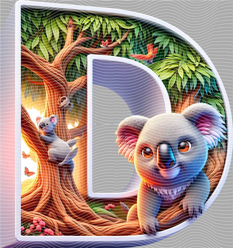 Letters A to Z and Number-AZ 13